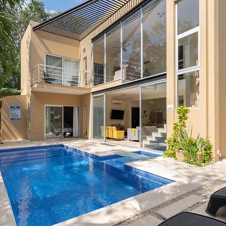 Tulum Private Modern Villa-Pool Beds-Ac-Internet-Parking-Grill Exterior photo