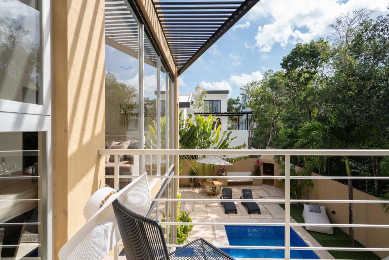 Tulum Private Modern Villa-Pool Beds-Ac-Internet-Parking-Grill Exterior photo