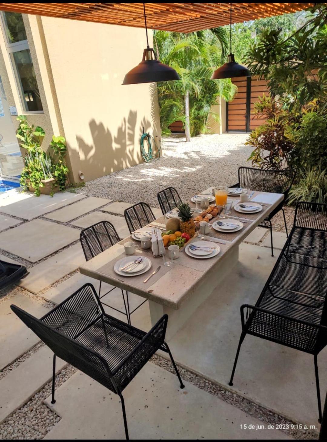 Tulum Private Modern Villa-Pool Beds-Ac-Internet-Parking-Grill Exterior photo
