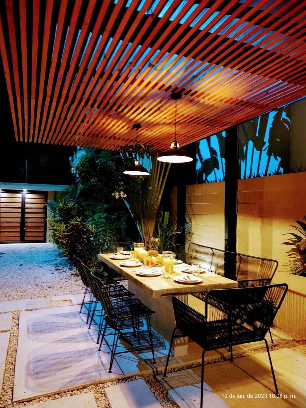 Tulum Private Modern Villa-Pool Beds-Ac-Internet-Parking-Grill Exterior photo